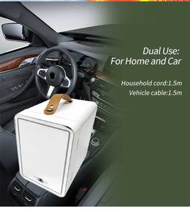 Mini-réfrigérateur portable transparent avec porte vitrée, idéal pour chambre et hôtel – Vitrine réfrigérée pour produits de <span class=keywords><strong>beauté</strong></span> - Product Image 4