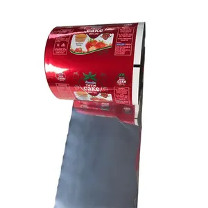 Rolo de filme plástico do pacote do sachet da ketchup