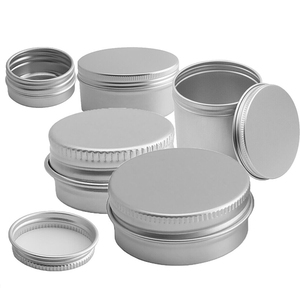 20G 40G 60G 100G Gia Vị Bột Nhôm Jar Vít Top 20Ml 40 Ml 50Ml 80Ml Dầu Kem Lotion Salve Nhôm <span class=keywords><strong>Tin</strong></span> Có Thể Container Số Lượng Lớn - Product Image 1
