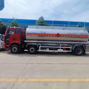 Camion de livraison d'éthanol FAW 6*2 20CBM Camion de stockage d'hydroxyde de sodium Véhicule chimique dangereux Vente chaude - Product Image 2