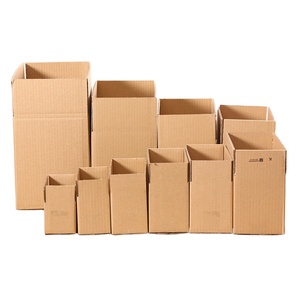 Wholesale Custom Size Thick Extra Hard Corrugated Kraft Paper Box Transport Postal Express Packaging Box