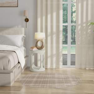 Tapis Rectangle de Noël à carreaux rouges modernes sans perte tapis facile à nettoyer pour la décoration intérieure pour la chambre salon cuisine - Product Image 2