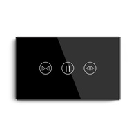 EWeLink norme américaine 118 WIFI interrupteur de rideau à rouleau interrupteur mural à commande vocale Alexa prise en charge IP65 Max 250V courant 10A