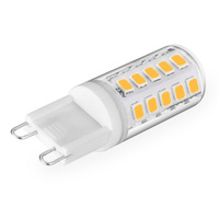 Remplacer l'ampoule halogène AC120V AC230V le meilleur variateur 0-100% 3W SMD2835 * 32 pièces lumière led g9