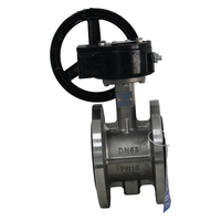 Vanne papillon industrielle RDNT en acier inoxydable SS304, raccord à bride, D341X-16P, norme
