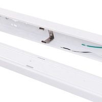 Barre lumineuse LED linéaire 3CCT 3500K blanc chaud IP65 pour couloir et plafond, 2FT 4FT 8FT, IRC 80, garantie 5 ans