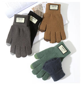 Gants d'hiver 2024 pour hommes et femmes, écran tactile amélioré, gants thermiques chauds en tricot pour la course à pied, la conduite, la randonnée - Product Image 6