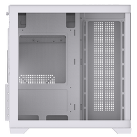Boîtier PC de jeu LOVINGCOOL OEM avec ventilateurs RGB, boîtiers et tours d'ordinateur, boîtier ATX en verre trempé, cabinet de bureau pour PC