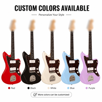 Swift Horse 4-String Electric Guitar Poplar Body & Maple Neck Custom Logo OEM for Wholesale & Music Stores