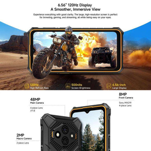 Ulefone Rugking 3 Pro - Teléfono Móvil Resistente 4G Dual SIM Android 15 con Batería de 5700 mAh, 8 GB de RAM + 128 GB de ROM. Precio de fábrica - Product Image 3
