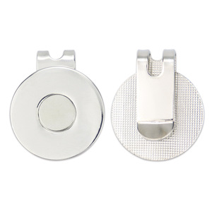 Clip de chapeau en métal avec marqueur de balle magnétique 25 mm, accessoire de golf multifonctionnel, style sportif - Product Image 2