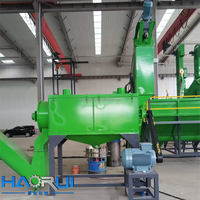 Broyeur de bouteilles PET, ligne de lavage et de recyclage des flocons de bouteilles en plastique, machine de recyclage des déchets plastiques, usine de recyclage des déchets plastiques