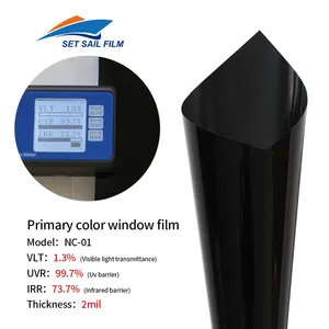Heat Insulation Car Safty Window Tint Film 1% -80% VLT Ultra Clear 2mil Car Window Solar Tint Film