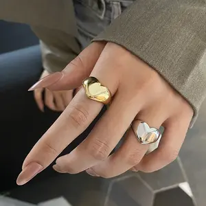 新款时尚心形戒指女店珠宝NS91125