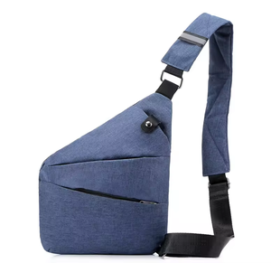 Nuevo diseño de moda para hombre, bandolera de nailon con cremallera, bandolera de hombro pequeña de negocios - Product Image 1