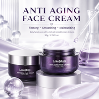 Crème anti-âge OEM/ODM 50g, raffermissante, lissante, hydratation intense, soin de la barrière cutanée, soin quotidien de la peau, crème pour le visage cosmétique haut de gamme