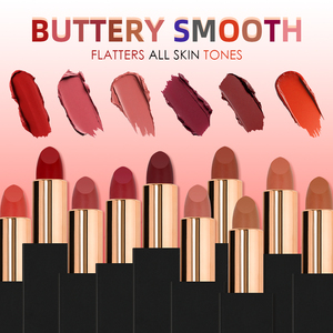 Logotipo personalizado 26 colores maquillaje vegano Labiales rojo crema lápiz <span class=keywords><strong>labial</strong></span> Batom No marca impermeable desnudo sólido Mineral mate lápiz <span class=keywords><strong>labial</strong></span> - Product Image 4