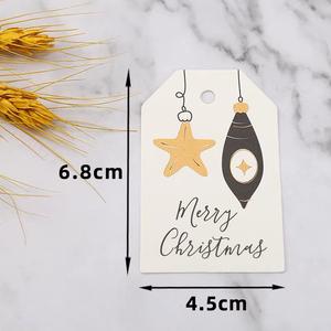 Étiquettes de fête auto-adhésives à peler et à coller pour l'emballage rapide des cadeaux de Noël Chaîne de montage - Product Image 3