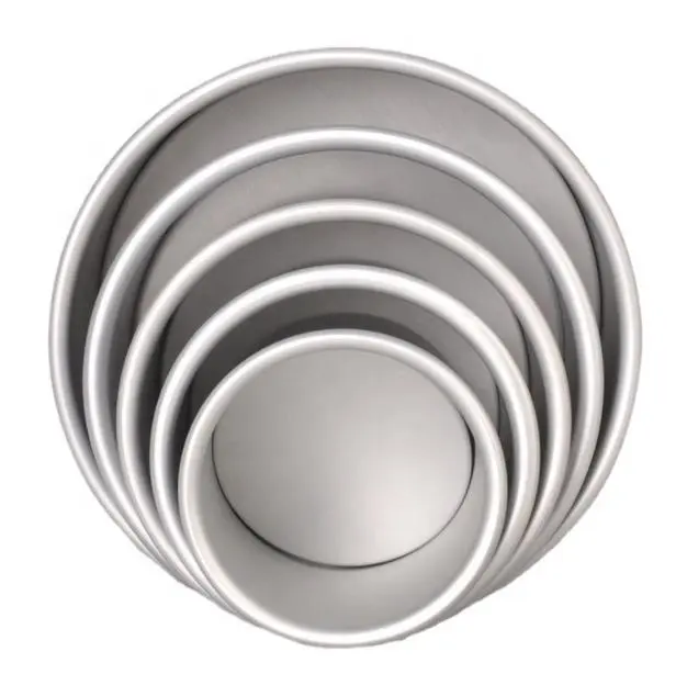 Non Stick Aluminum cake pan Hot Selling aluminium high round shape baking pan