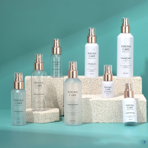 Stock Oblique Shoulder Frosted Empty <strong>Plastic</strong> <strong>Bottle</strong> with Pump 30ml <strong>60ml</strong> 100ml 200ml for Shampoo Serum Custom <strong>Label</strong> - Product Image 5