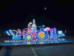 Linterna de Año Nuevo Festival decorativo Show linternas de papel voladoras gigantes Animal impermeable Linterna de seda china China - Product Image 3