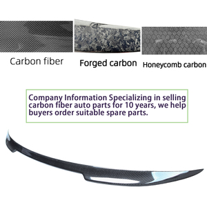 สปอยเลอร์หลังคาร์บอนไฟเบอร์ทรง E92 M3 CS สำหรับรถ BMW ซีรีส์ 3 E92 Coupe และ E92 M3 ปี 2005-2013 - Product Image 4