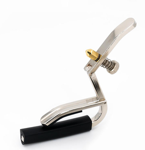 Capo personnalisé avec logo pour guitare électrique et acoustique, instruments à <span class=keywords><strong>cordes</strong></span> en fer, design classique, <span class=keywords><strong>basse</strong></span>, ukulélé, matériau métallique - Product Image 2
