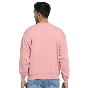 Jersey de cuello redondo con logotipo personalizado de algodón 100% de alta calidad, sudadera de gran tamaño para hombre, ropa de invierno, sudadera para hombre - Product Image 2