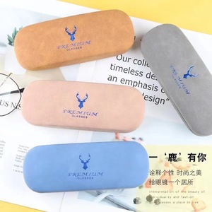 Hộp đựng kính mắt bằng vải lanh kim loại gấp tròn thời trang, in logo tùy chỉnh số lượng lớn, hàng sẵn có - Product Image 2