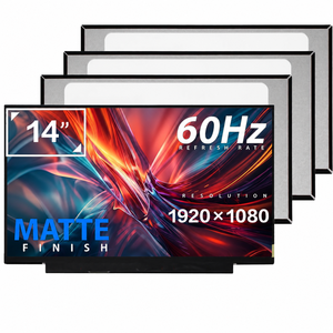 จอ LCD แล็ปท็อปแบบไม่สัมผัส ขนาด 14 นิ้ว FHD 1920x1080 บางเฉียบ 30 พิน EDP 60Hz รุ่น B140HAN04.1 NV140FHM-N61 อะไหล่ซ่อม ขายส่ง - Product Image 1