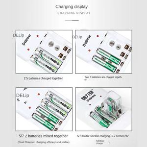 Delip <span class=keywords><strong>9V</strong></span>充電式<span class=keywords><strong>Nimh</strong></span>バッテリーパック2500mah容量マルチメーター/ボルトメーター<span class=keywords><strong>9V</strong></span>スクエア6F22おもちゃ用 - Product Image 4
