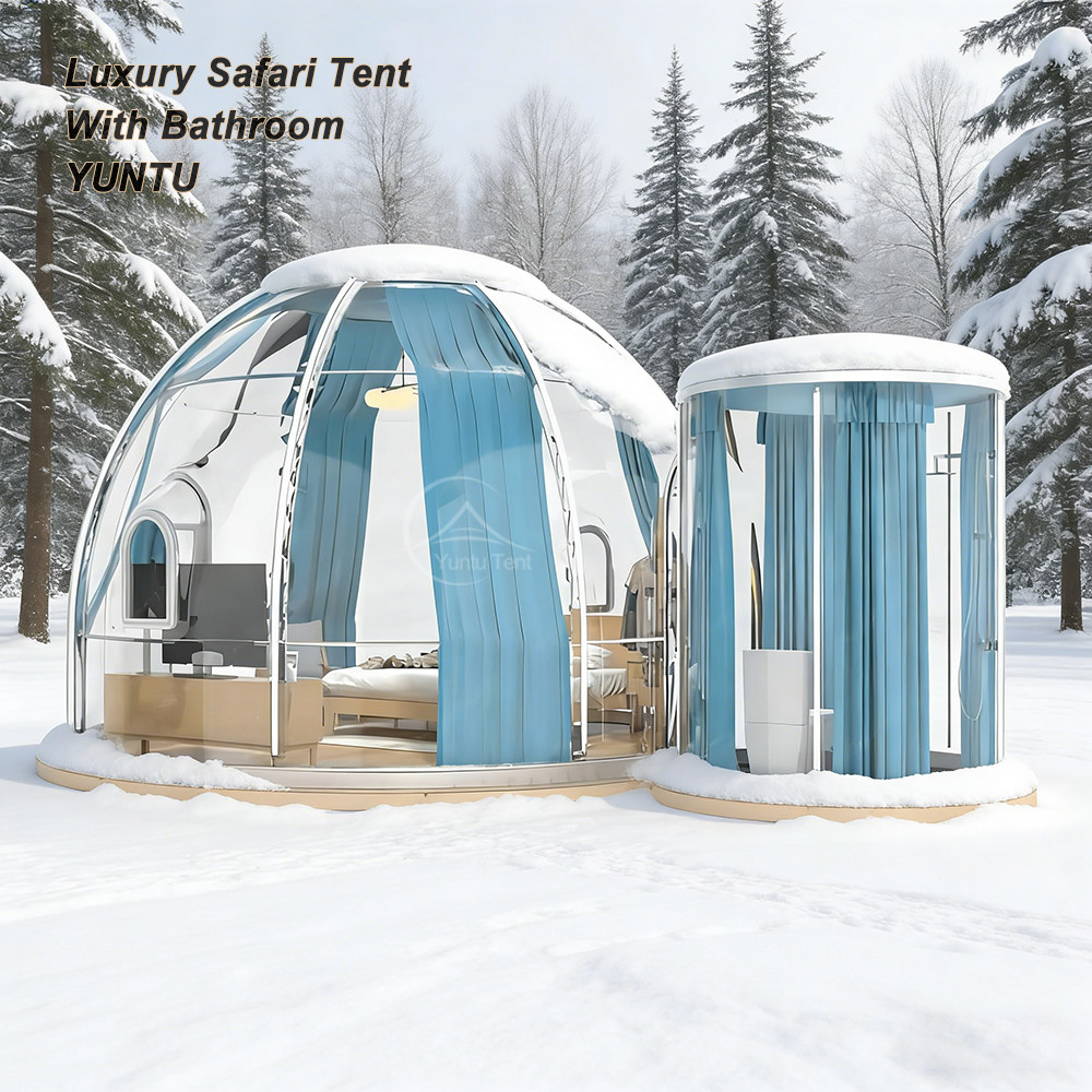 EZ Dome House - Transparent Geodesic Tent for Outdoor Events