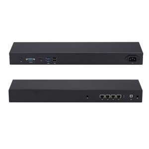 เซิร์ฟเวอร์ Qotom 1U Rack รุ่นที่ 4 และ 5 ใช้ซีพียู Core I3 I5 I7 พร้อมพอร์ต LAN 4 ช่อง I226-V 2.5G สำหรับใช้งานเป็นไฟร์วอลล์ Pfsense และเราเตอร์แบบแร็ค - Product Image 1