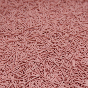 ครอกแมวทำจากแป้งข้าวโพดรสพีช1.5มม. ย่อยสลายได้ทางชีวภาพย่อยสลายได้ตามธรรมชาติ - Product Image 1