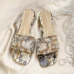 Sandales à talons ultra hauts pour femmes, en satin et cuir verni, ornées de strass, à bout ouvert, avec bride, pour l'hiver, sexy, pour les soirées en boîte de nuit - Product Image 3