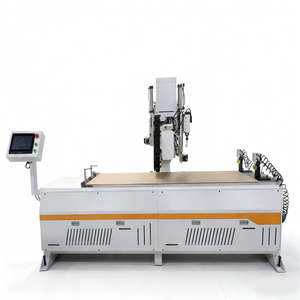 เครื่องจักรผลิตประตู CNC 3 แกน 380V ความแม่นยำสูง สำหรับงานหนัก พร้อมมอเตอร์สำหรับงานเจาะ แกะสลัก และสลัก - Product Image 1