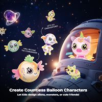 Kit d'artisanat de ballons magiques de l'espace pour enfants, cadeau d'anniversaire avec accessoires de ballons EPT Creative Arts Crafts DIY