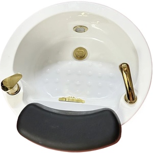 Bol de pédicure de luxe <span class=keywords><strong>spa</strong></span> pour les pieds avec fonction tourbillon repose-pieds de beauté rond pour enfants pour salons de manucure - Product Image 4