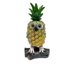 Figura Decorativa de Resina de Búho Piña Mutante de Jardín, Superventas Transfronterizo, Decoración Creativa para Patio Exterior. - Product Image 3