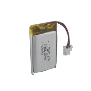 Trung Quốc 651730 lithium có thể sạc lại Polymer Pin ABS + PC 3.7V 10000mAh 552540 Li Polymer Pin 7.4V 22.2Wh