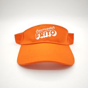 หมวกกันแดดปักโลโก้ตามสั่งสำหรับกีฬากลางแจ้ง เช่น เทนนิส กอล์ฟ วิ่ง ปั่นจักรยาน สีขาวดำ ขายส่ง - Product Image 4