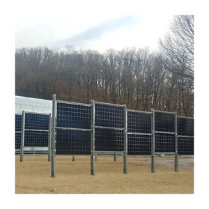 Paneles Solares Bifaciales de Alta Cobertura Terrestre, Plantas Fotovoltaicas Verticales - Product Image 1