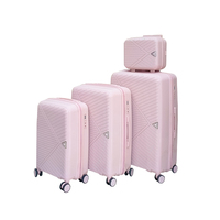 Gran oferta, Maleta de viaje, bolsa de equipaje, bolsas de viaje y maletas duraderas de PP, proveedor, juego personalizado de 4 maletas de viaje
