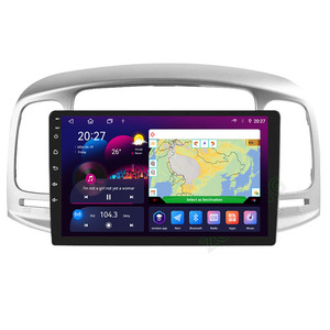 DSP Carplay pour Hyundai <span class=keywords><strong>Accent</strong></span> 2007 - 2010 Android Auto multimédia lecteur vidéo GPS Navigation Autoradio Audio stéréo autoradio - Product Image 1