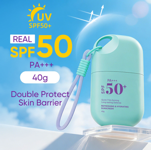 <span class=keywords><strong>Crema</strong></span> Solare Personalizzata Sportiva Impermeabile Sbiancante SPF50 PA++++ Design Triangolare Portatile con Cordino <span class=keywords><strong>per</strong></span> Viaggi all'Aperto - Product Image 2