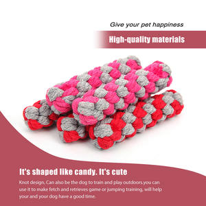 Özel boyut no-toksik diş boresıkıntı pamuk halat köpek köpek oyuncak oyna - Product Image 5