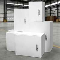 Boîtier de commande en acier galvanisé JCH KSJY IP30, boîtier électronique DIY, boîtier d'instrument gris, sûr, durable, revêtement poudré