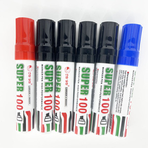 Rotulador Permanente Negro de Venta Caliente, a Base de Alcohol, Punta Gruesa de 10mm, para Uso Escolar y de Oficina, Directo de Fábrica - Product Image 4