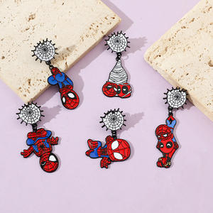 Pin de Solapa y Emblema de Metal Plateado de Spider-<span class=keywords><strong>Man</strong></span>, el Superhéroe, para Exhibiciones de Cómics, Ropa y Bolsos - ¡Venta Caliente! - Product Image 5