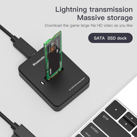 Base de Conexión de Doble Protocolo SATA NVME USB C para SSD, Estación de Acoplamiento de 10 Gbps USB 3.1 Gen2 M.2 NVME PCIE SATA NGFF
